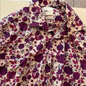 Yd. slim fit shirt floral men